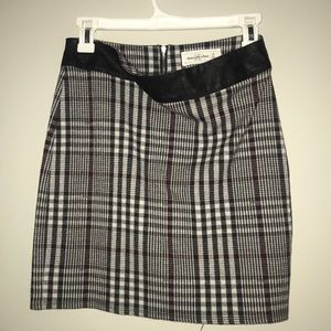 Plaid skirt